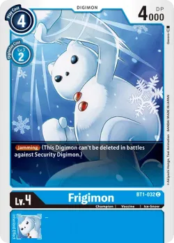 Frigimon — BT-01: Booster New Evolution #BT1-032 · Digimon