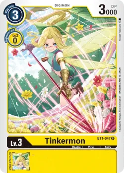 Tinkermon — BT-01: Booster New Evolution #BT1-047 · Digimon