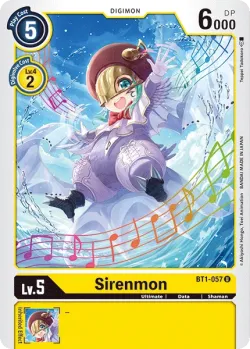 Sirenmon 「BT1-057」「EN」