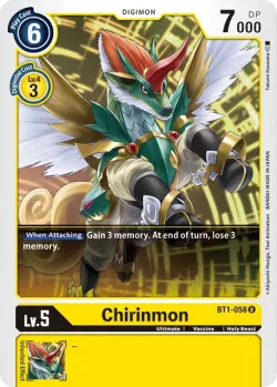 Chirinmon 「BT1-058」「EN」