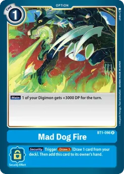 Mad Dog Fire 「BT1-096」「EN」