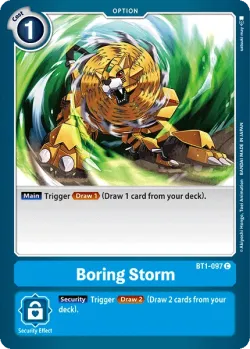 Boring Storm 「BT1-097」「EN」