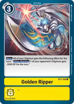 Golden Ripper 「BT1-104」「EN」