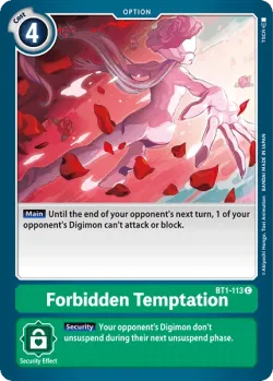 Forbidden Temptation 「BT1-113」「EN」