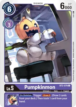 Pumpkinmon 「BT2-076」「EN」
