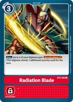 Radiation Blade 「BT2-092」「EN」