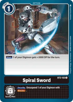 Spiral Sword 「BT2-103」「EN」