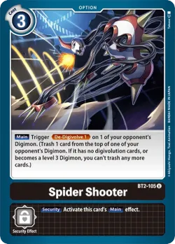 Spider Shooter 「BT2-105」「EN」