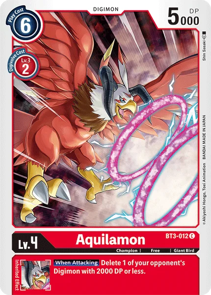 Aquilamon 「BT3-012」「EN」