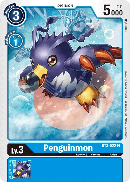 Penguinmon 「BT3-022」「EN」