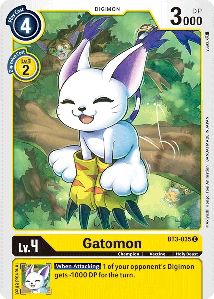 Gatomon 「BT3-035」「EN」