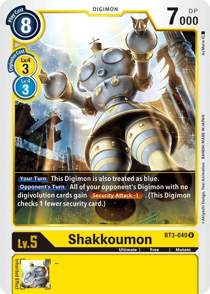 Shakkoumon 「BT3-040」「EN」