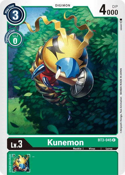 Kunemon 「BT3-045」「EN」