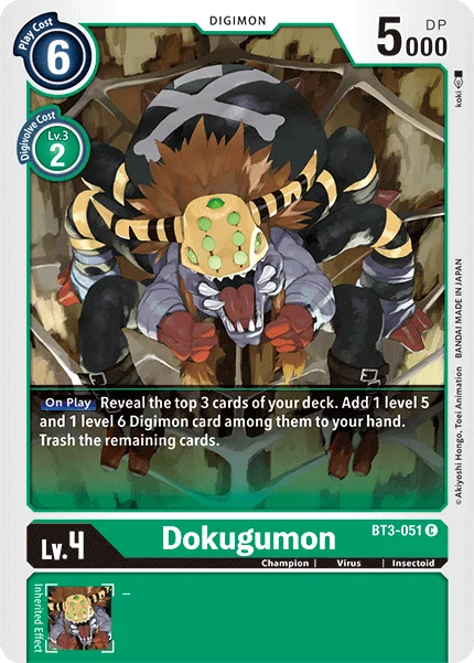Dokugumon 「BT3-051」「EN」