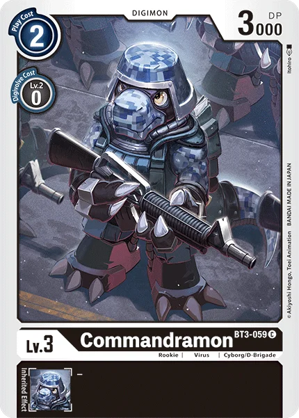 Commandramon 「BT3-059」「EN」