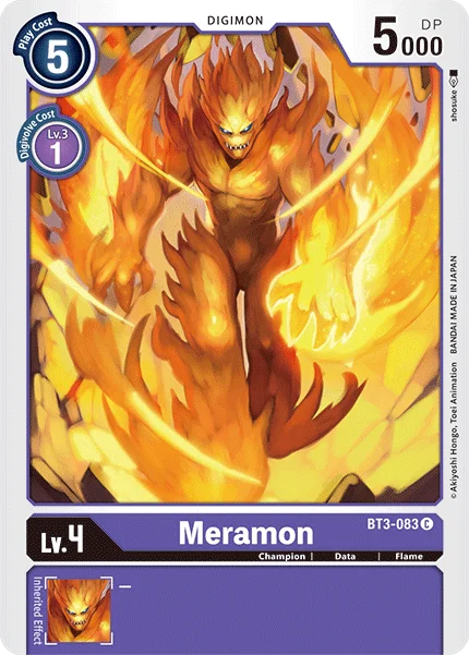 Meramon 「BT3-083」「EN」