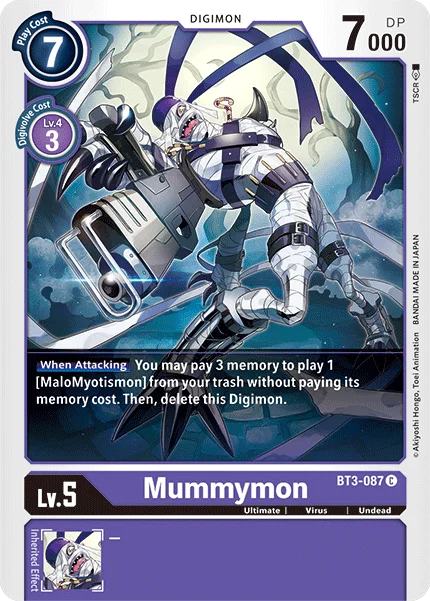 Mummymon 「BT3-087」「EN」