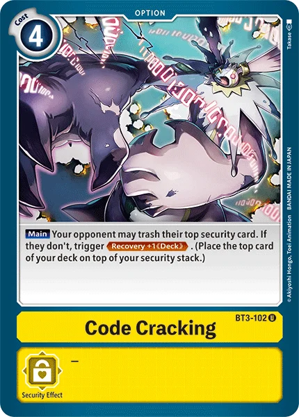 Code Cracking 「BT3-102」「EN」