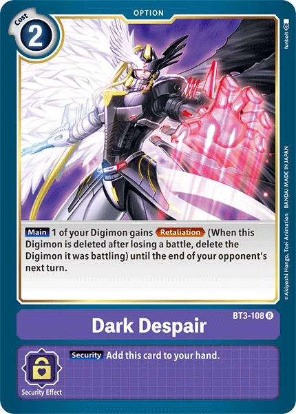 Dark Despair 「BT3-108」「EN」
