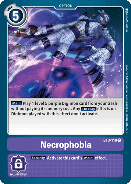 Necrophobia 「BT3-110」「EN」