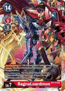RagnaLoardmon — BT01-03: Release Special Booster Ver.1.5 #BT3-019 · Digimon