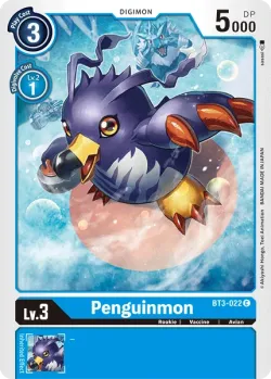 Penguinmon — BT01-03: Release Special Booster Ver.1.5 #BT3-022 · Digimon