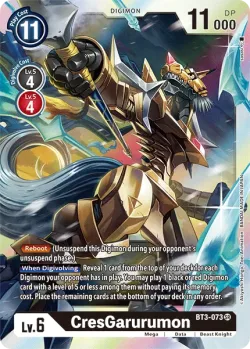 CresGarurumon 「BT3-073」「EN」