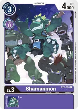 Shamanmon 「BT3-078」「EN」