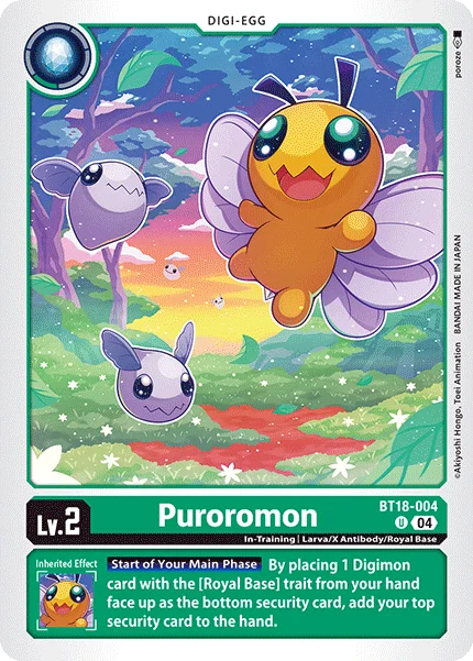 Puroromon 「BT18-004」「EN」