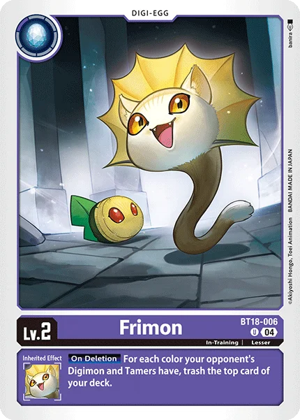Frimon 「BT18-006」「EN」