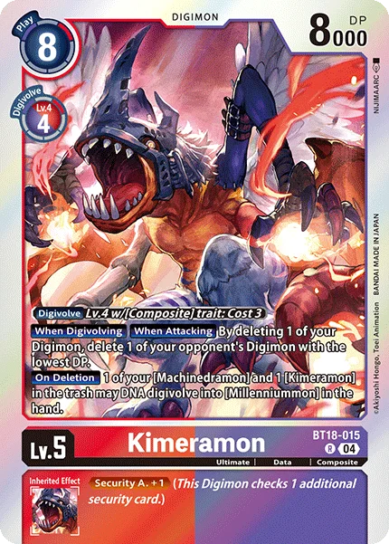 Kimeramon 「BT18-015」「EN」