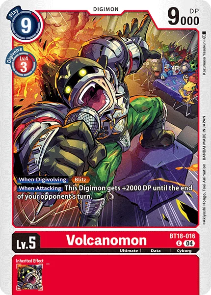 Volcanomon 「BT18-016」「EN」