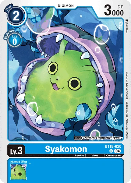 Syakomon 「BT18-020」「EN」