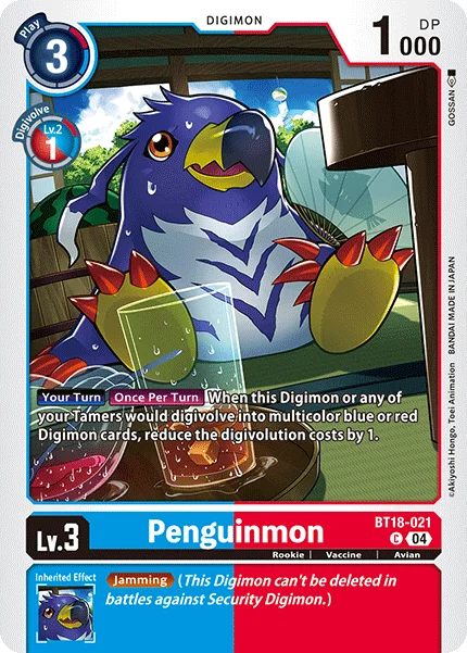 Penguinmon 「BT18-021」「EN」