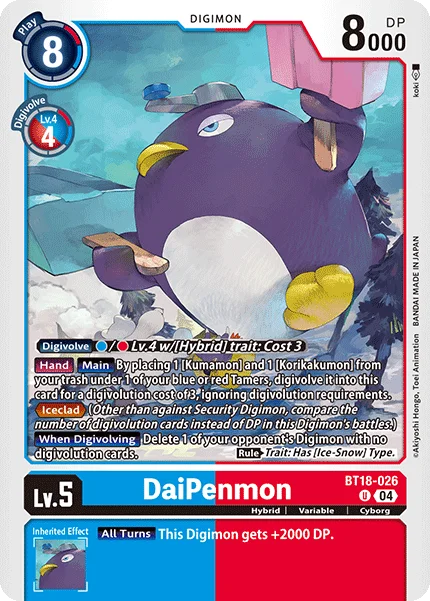 DaiPenmon 「BT18-026」「EN」