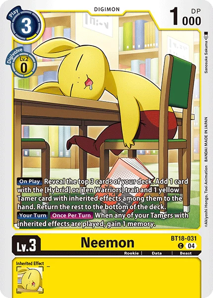 Neemon 「BT18-031」「EN」