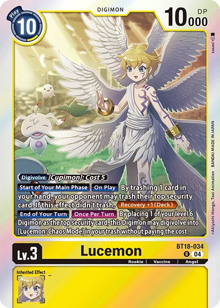 Lucemon 「BT18-034」「EN」
