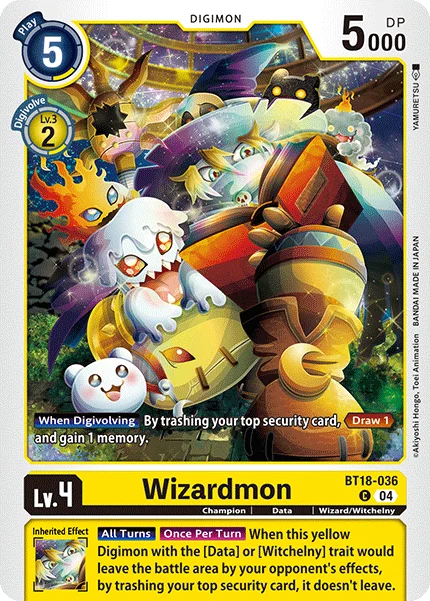 Wizardmon 「BT18-036」「EN」