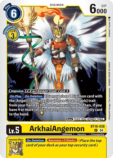 ArkhaiAngemon 「BT18-038」「EN」
