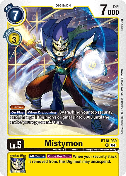 Mistymon 「BT18-039」「EN」
