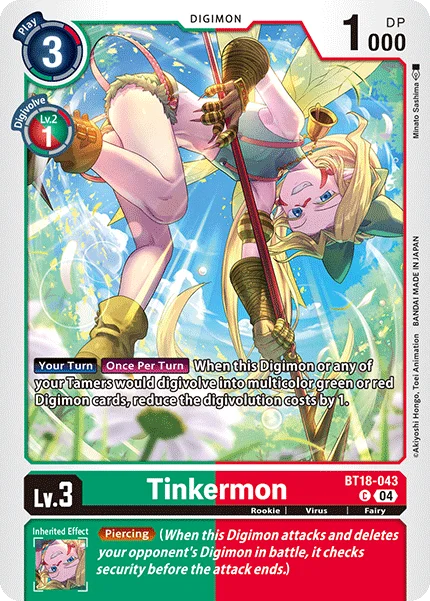 Tinkermon 「BT18-043」「EN」