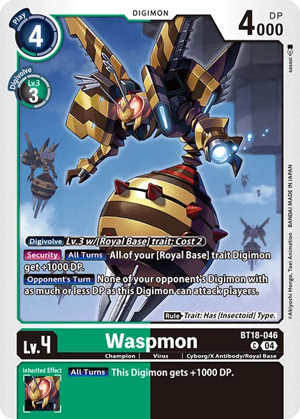 Waspmon 「BT18-046」「EN」