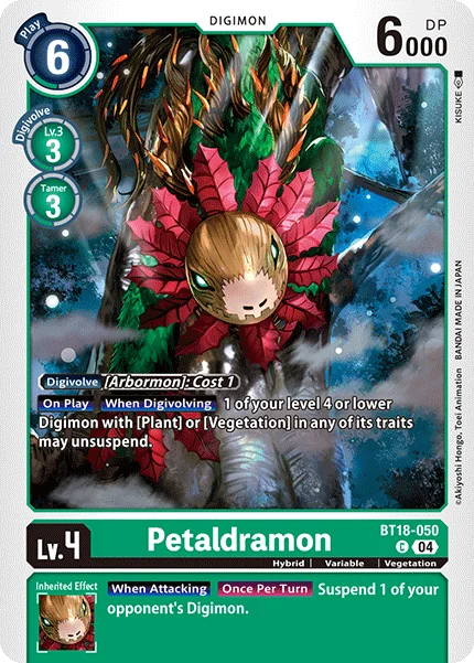 Petaldramon 「BT18-050」「EN」