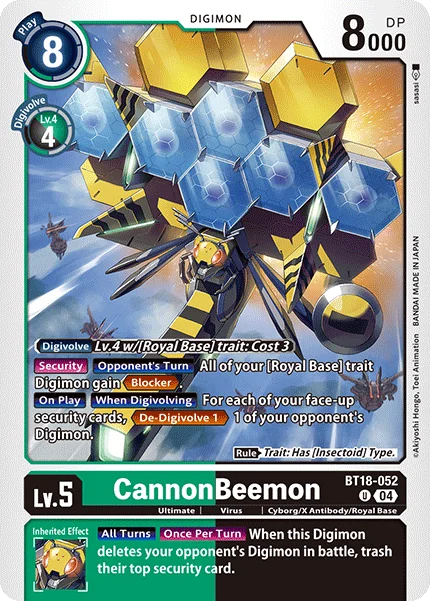CannonBeemon 「BT18-052」「EN」
