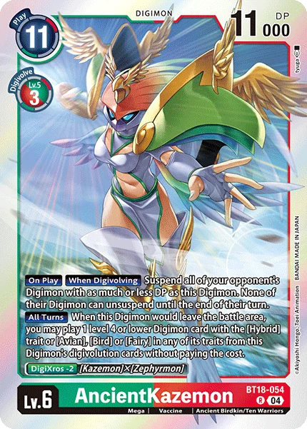 AncientKazemon 「BT18-054」「EN」