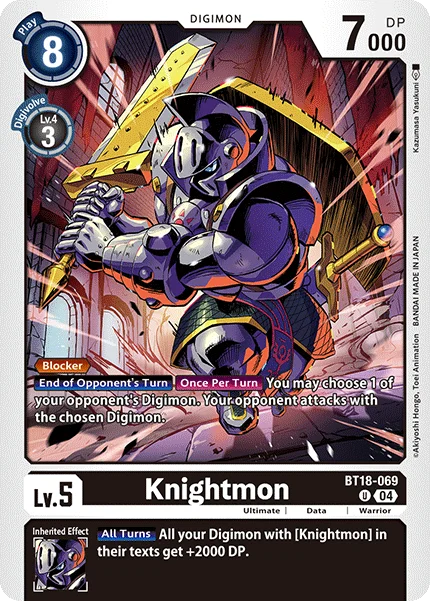 Knightmon 「BT18-069」「EN」