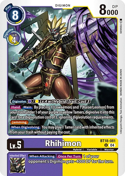 Rhihimon 「BT18-081」「EN」