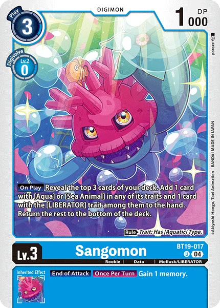 Sangomon 「BT19-017」「EN」