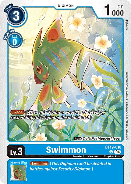 Swimmon 「BT19-018」「EN」