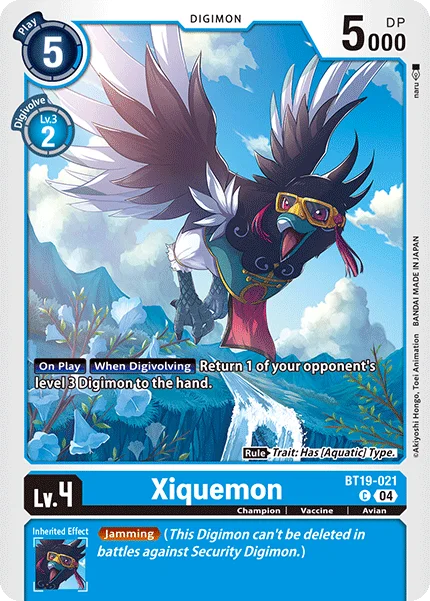 Xiquemon 「BT19-021」「EN」